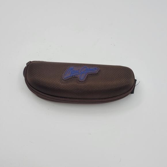 Maui Jim small zipped around hard sunglasses eyeglasses case with clip - Picture 1 of 8